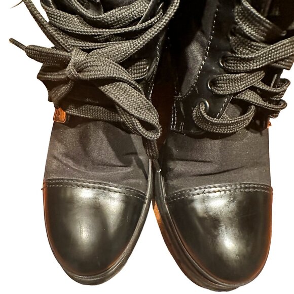 Authentic Prada Re-Nylon & Leather Booties – Italian Luxury, Modern Sustainable - Picture 5 of 5